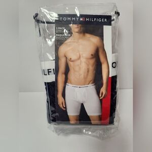Mens 3x Tommy Hilfiger Classic Big Boxer Brief 2-Pack  100% Cotton Underwear